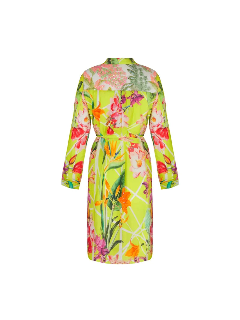Lise Charmel Swimwear - Fleurs Splendeur Long Shirt Splendeur Lime