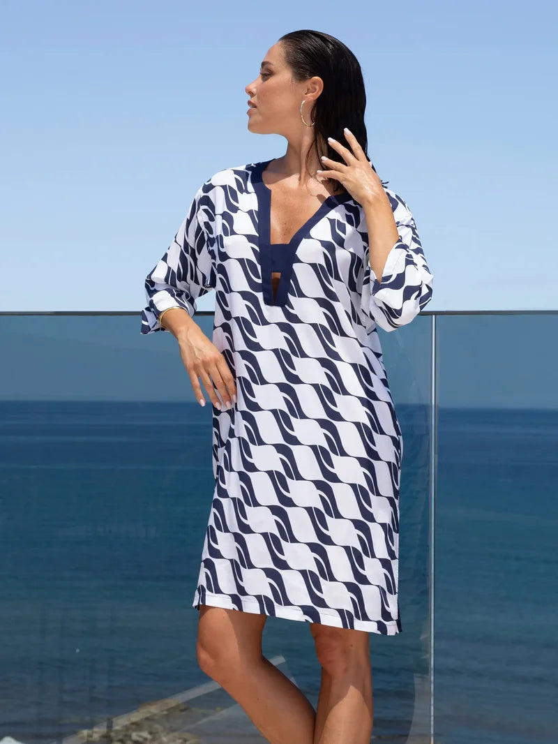 Lise Charmel Swimwear - Danse Des Vagues Tunic Danse Blue