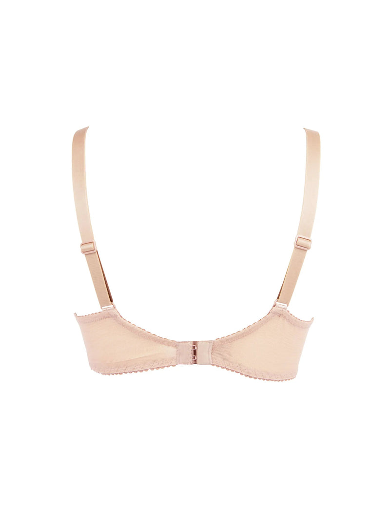 Lise Charmel - Sujetador Dressing Floral Copa 3/4 Ambre Nacre