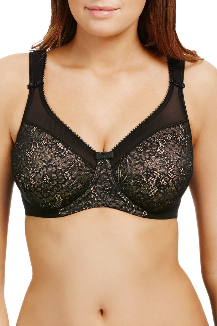 Berlei - Beauty Lace Underwired Smoothing Bra Black