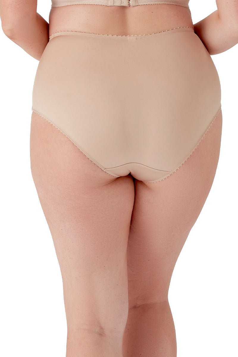 Berlei - Embrace Midi Brief Beige