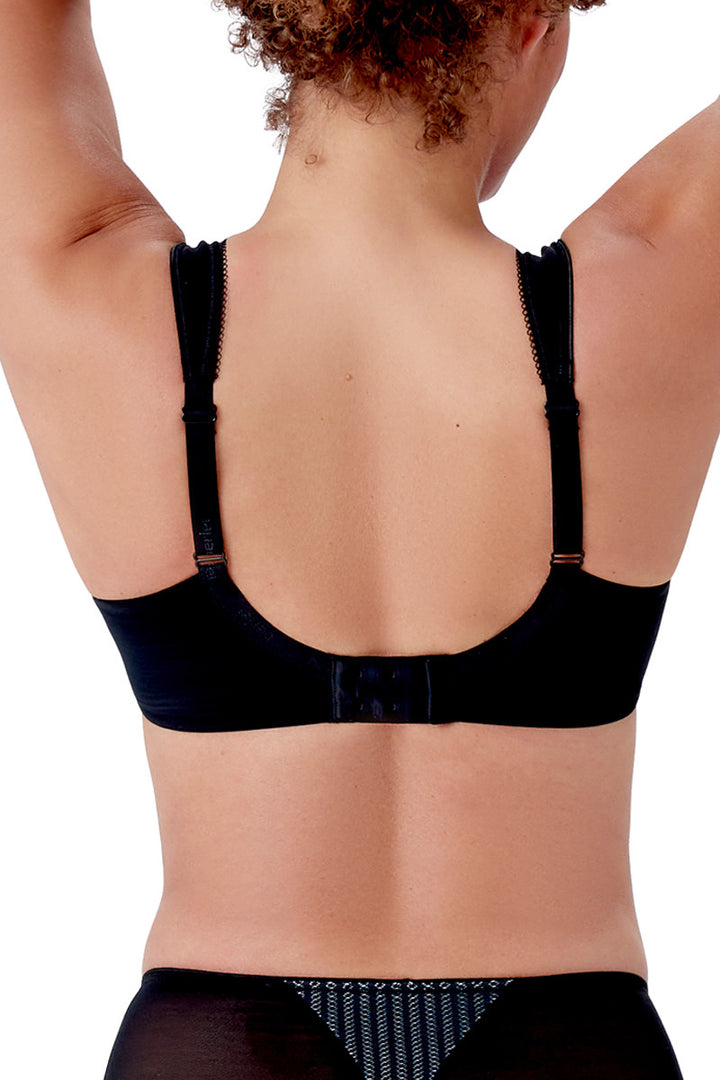 Berlei - Soutien-gorge lissant Beauty Stripe Noir/Gris
