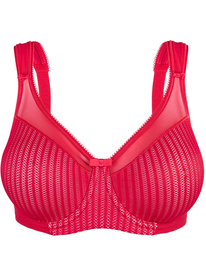 Berlei - Beauty Stripe Smoothing Bra Passion Red