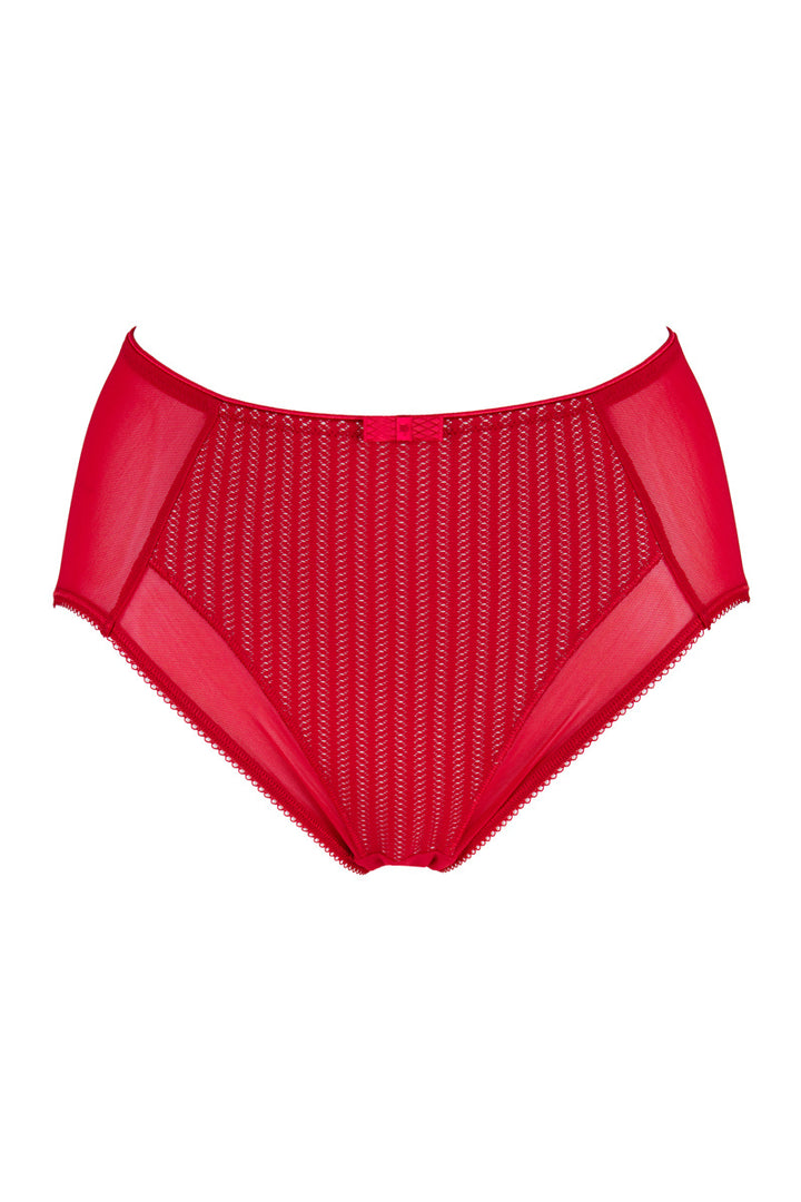 Berlei - Slip profond Beauty Stripe Rouge Passion