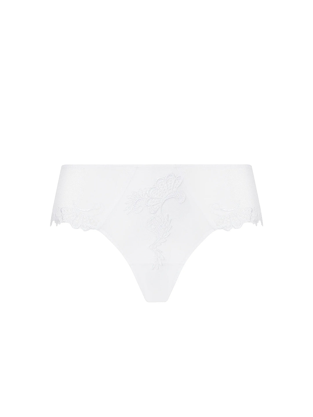 Lise Charmel - Shorty Dressing Floral Blanc