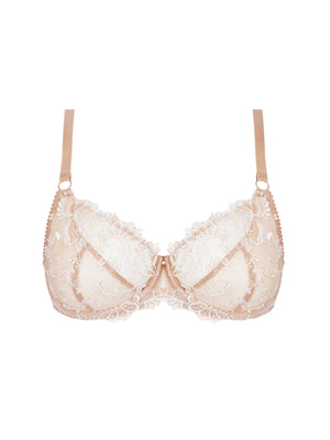 Lise Charmel - Sujetador Dressing Floral Copa 3/4 Ambre Nacre