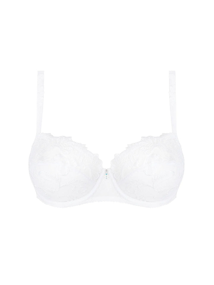 Lise Charmel - Dressing Floral Demi Cup Blanc