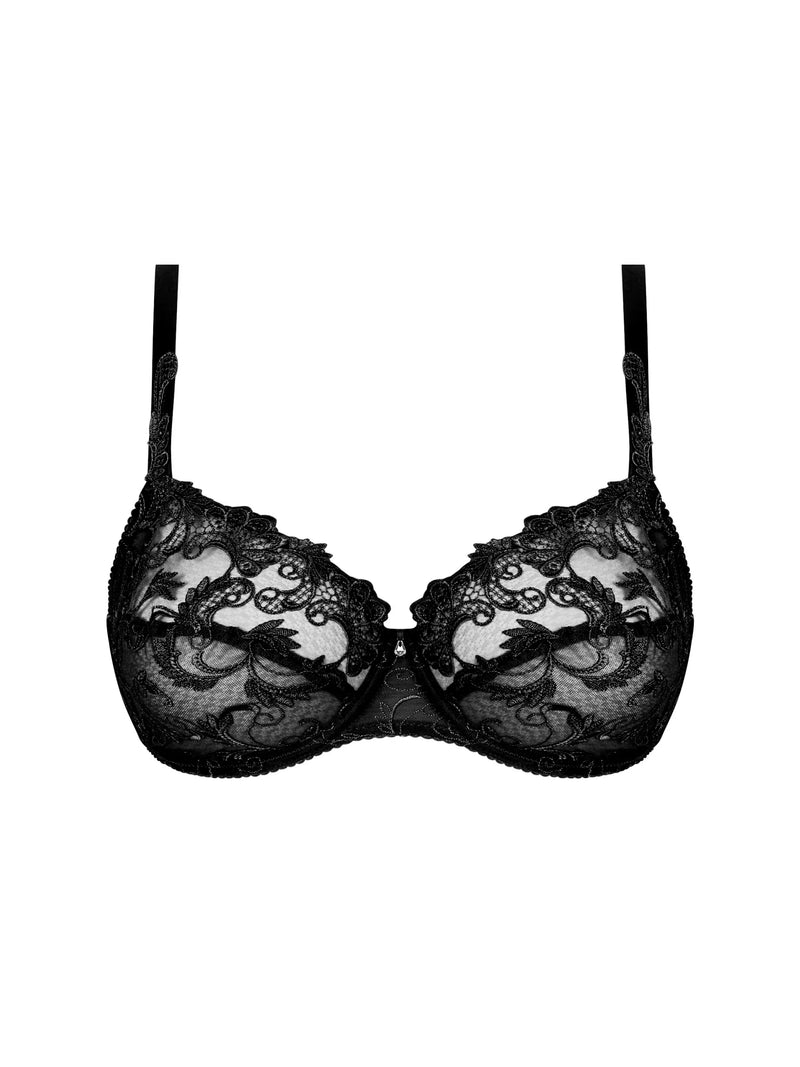 Lise Charmel - Dressing Floral 3 Parts Full Cup Bra Noir