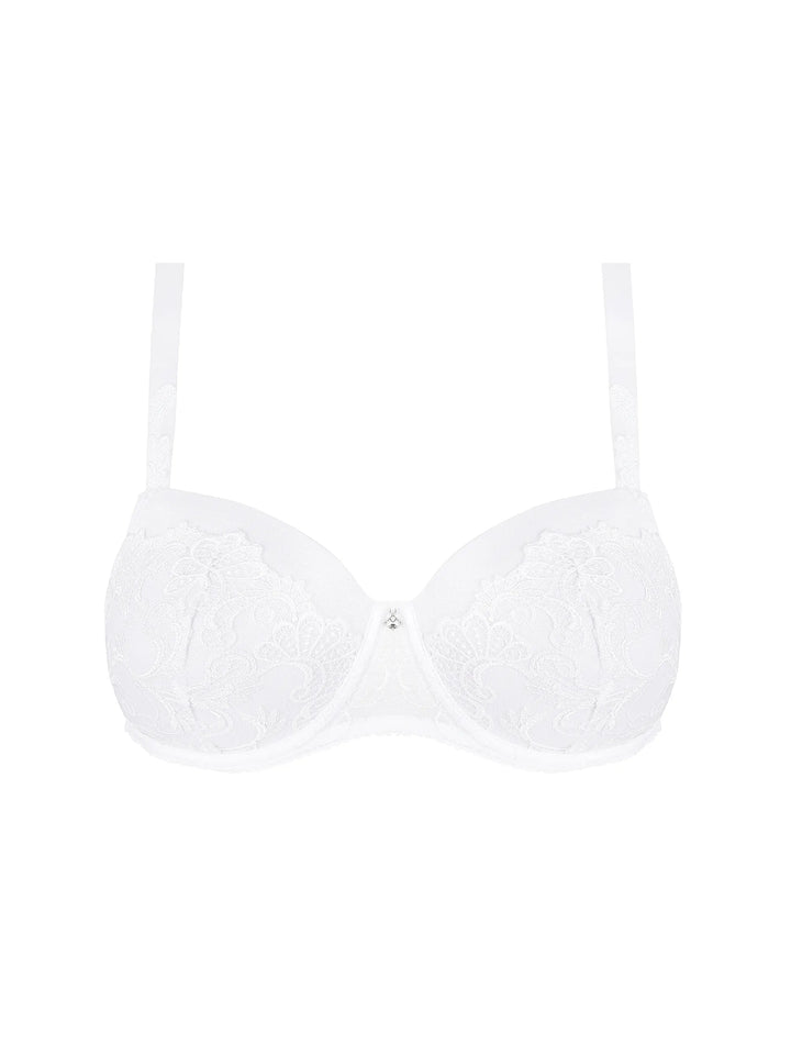 Lise Charmel – Dressing Floral Contour Bra Blanc