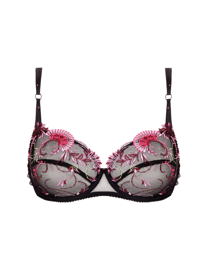 Lise Charmel - Soutien-Gorge Corbeille Floraison Passion Glam Safran Rose