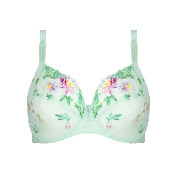 Lise Charmel Amour Nymphea Reggiseno a coppa intera in 3 parti - Reggiseno a coppa intera Jade Aqua Lise Charmel