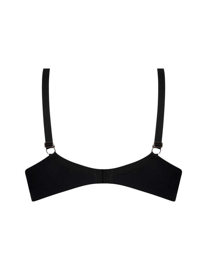 Lise Charmel - Soutien-gorge Triangle à Armatures Adorable En Sexy Noir