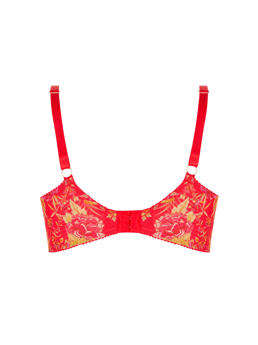 Lise Charmel - Foret Rubis Half Cup Bra Santal Rouge
