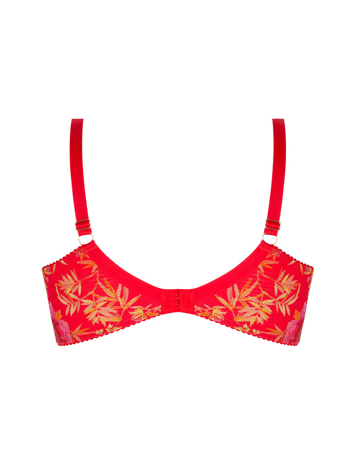 Lise Charmel - Foret Rubis 3 Parts Full Cup Bra Santal Rouge