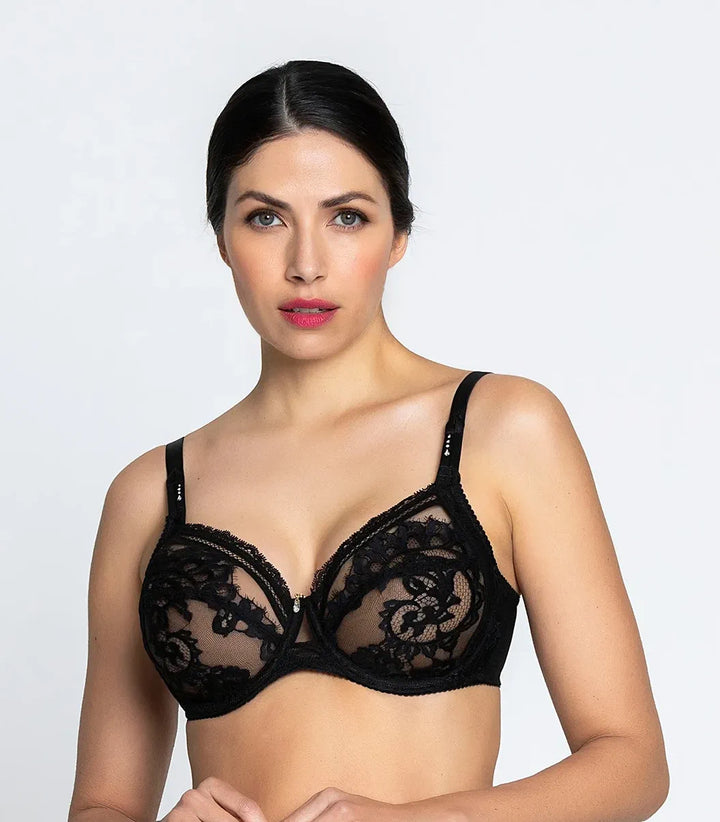 Lise Charmel - Desirs De Venise 3 Parts Full Cup Bra Noir