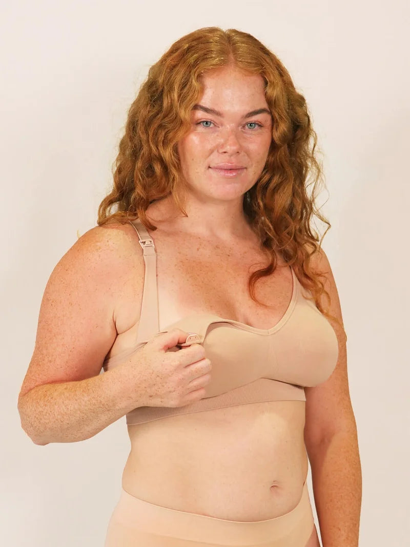 Cake Maternity - Tiramisu Sling Nursing Bra Beige
