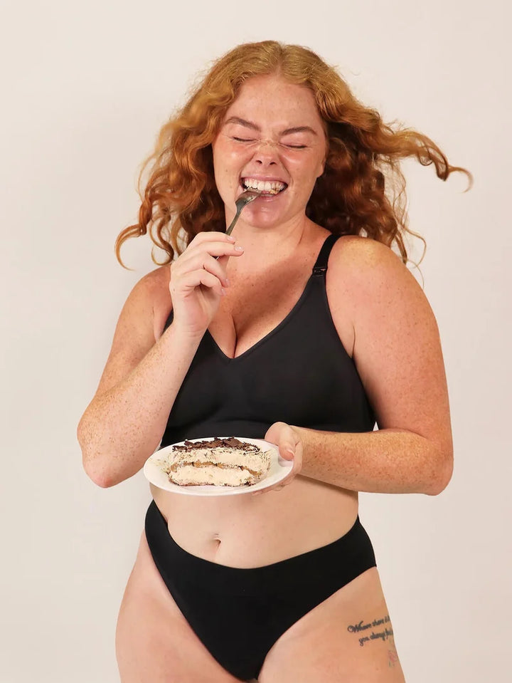 Cake Maternity - Tiramisu Sling Nursing Bra Black