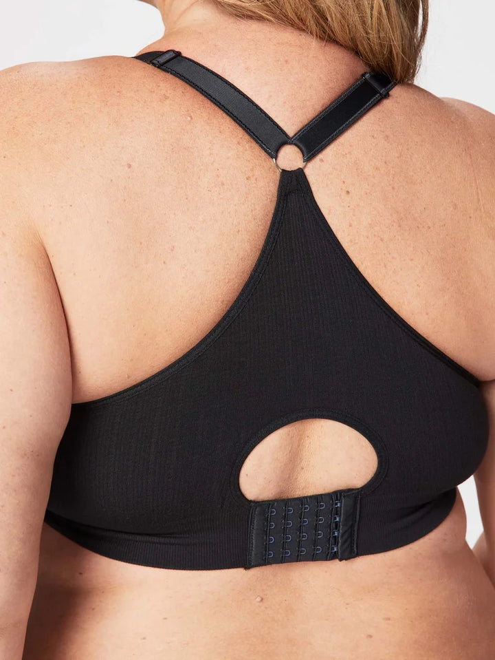 Cake Maternity - Tutti Fruitti Busty Wireless Foam Plunge Bra Black