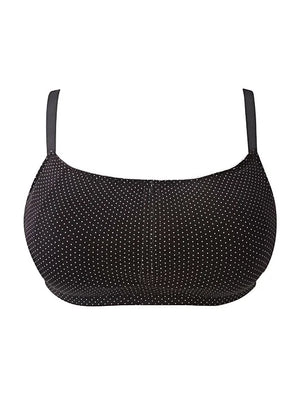 Royce - Blossom Crop Or Plunge Bra Black / White