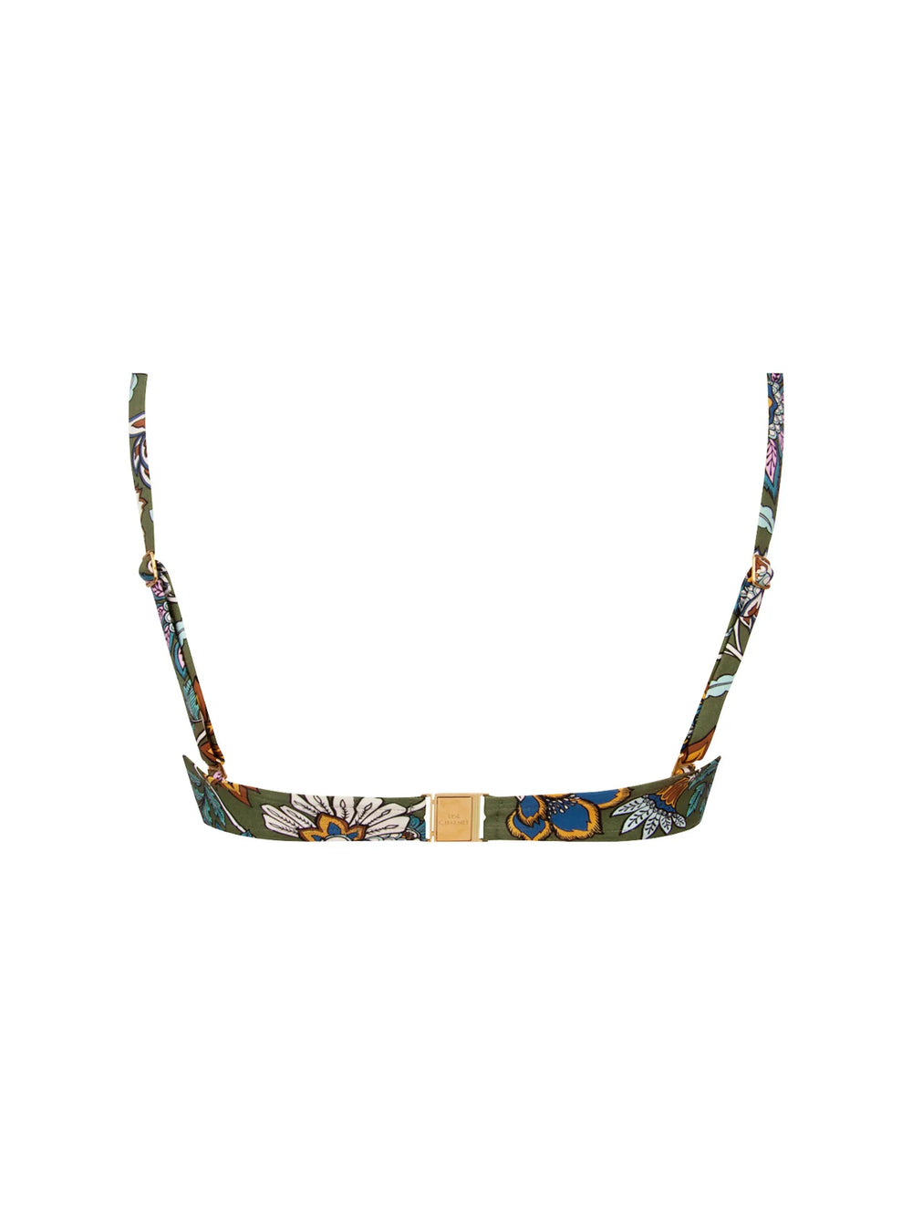 Lise Charmel - Fleur Persane Cropped Bustier Bronze Persanne Balcony Bikini Lise Charmel Swimwear 