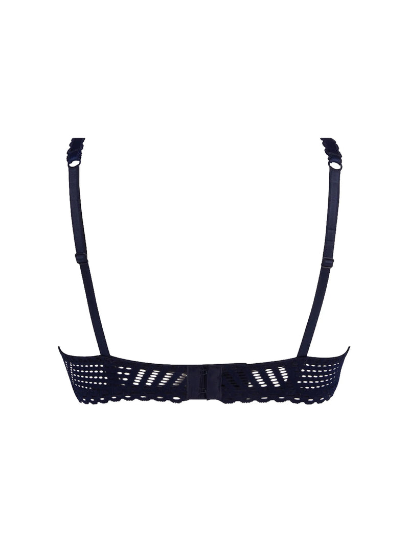 Antigel By Lise Charmel - Tressage Graphic Non-Wired Triangle Bra Tressage Marine
