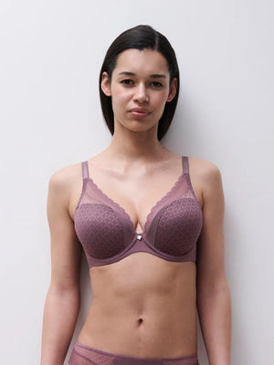 Chantelle EasyFeel - Norah Chic Plunge T-Shirt Bra Hyacinth