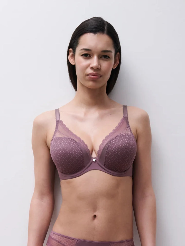 Chantelle EasyFeel - Norah Chic Plunge T-Shirt Bra Hyacinth