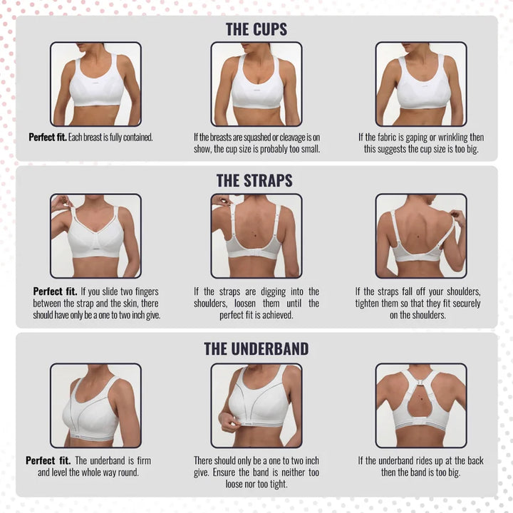 Shock Absorber - Ultimate Run Bra Black/Silver