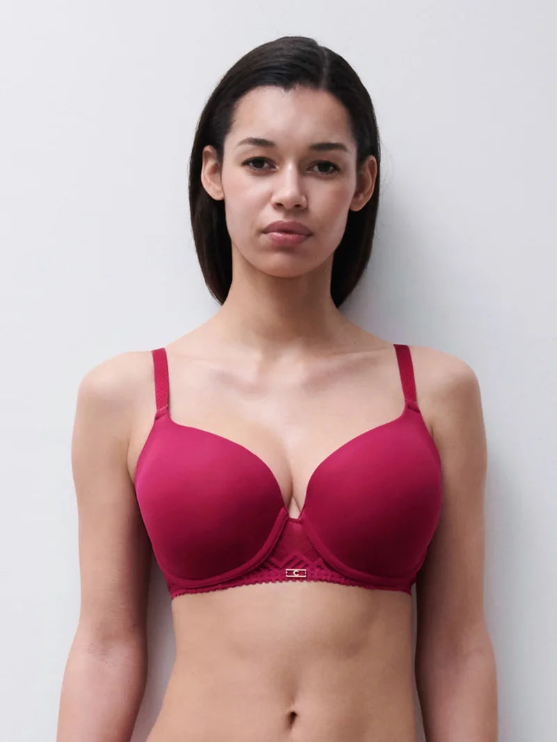 Chantelle - Origins Covering T-Shirt Bra Wild Strawberry