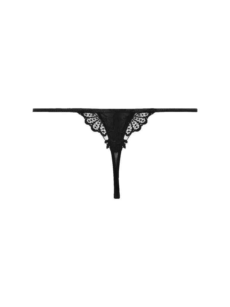 Lise Charmel - Dressing Floral Sexy String Noir
