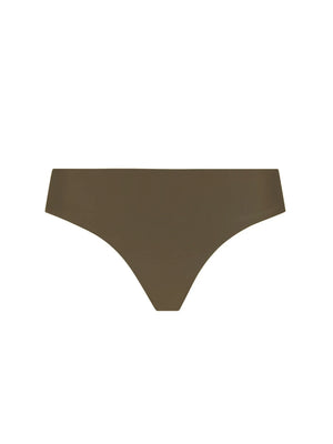 Antigel Swimwear By Lise Charmel - La Chiquissima Brazilian Thong Kaki Chic