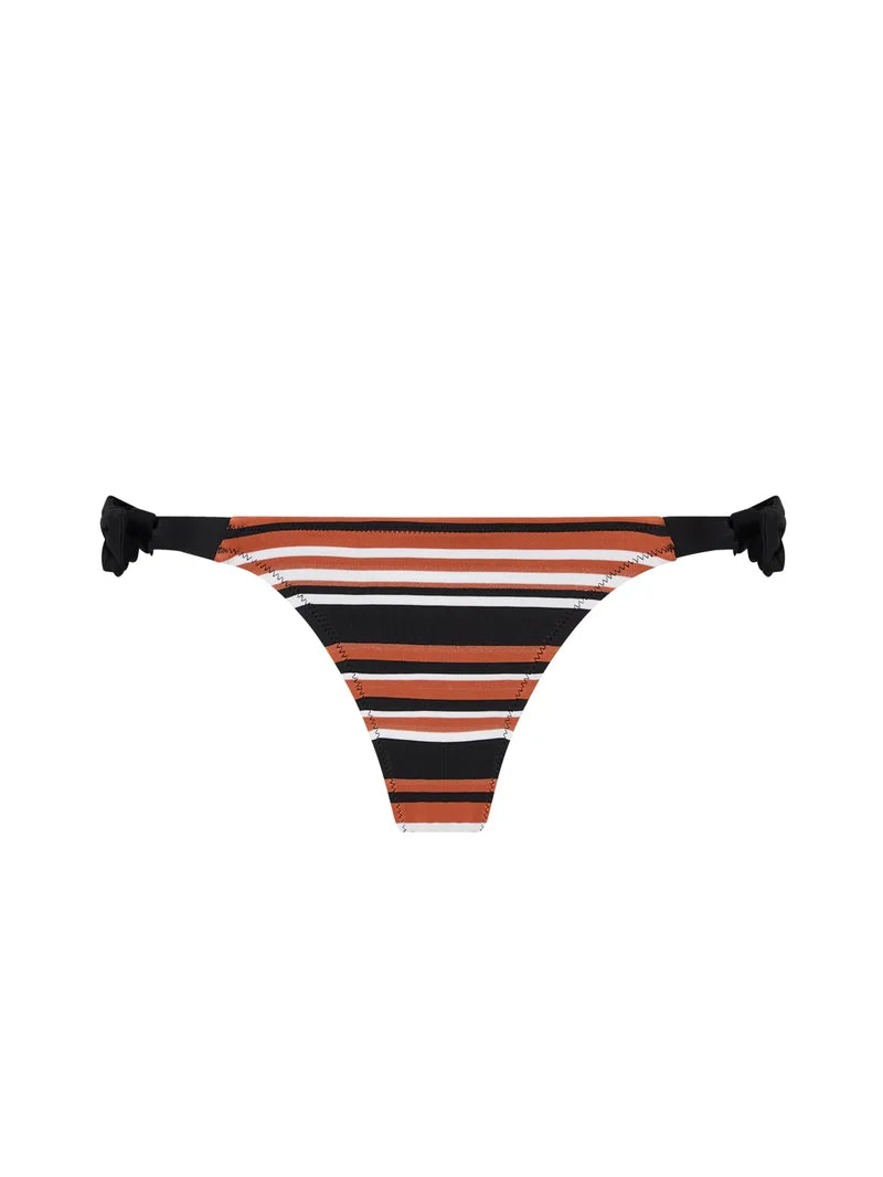 Antigel Swimwear by Lise Charmel - L Antigel Globe Bikini With Narrow Sides Auburn Rayé