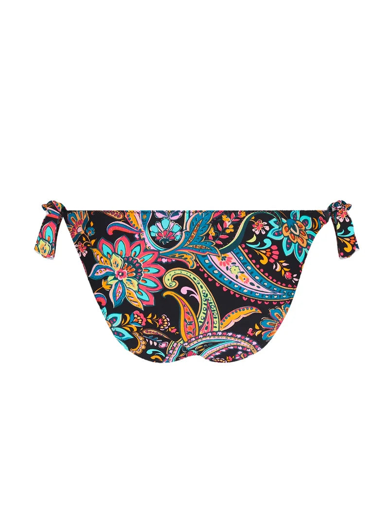 Antigel Swimwear By Lise Charmel - La Bayadere Bikini With Narrow Sides Noir Flashy
