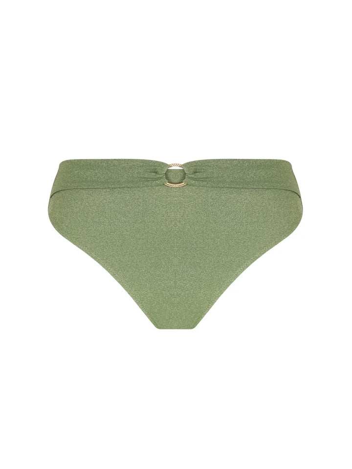 Antigel Swimwear by Lise Charmel - La Fashion Sirene Super High Cut Bikini Bottom Vert Sirene