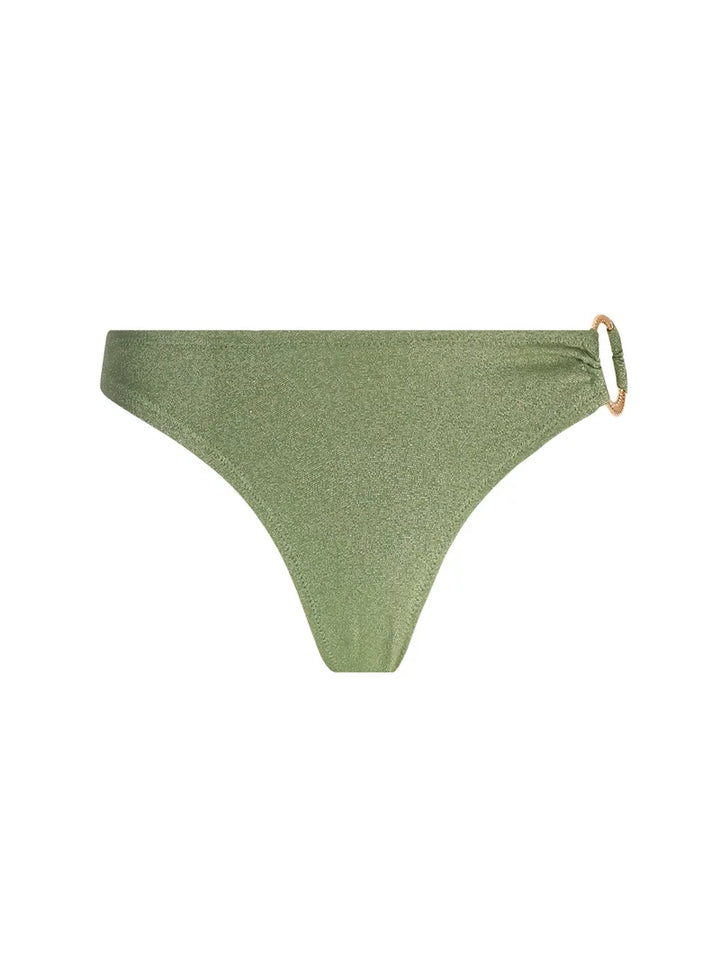 Antigel Swimwear by Lise Charmel - La Fashion Sirene High Cut Bikini Bottom Vert Sirene