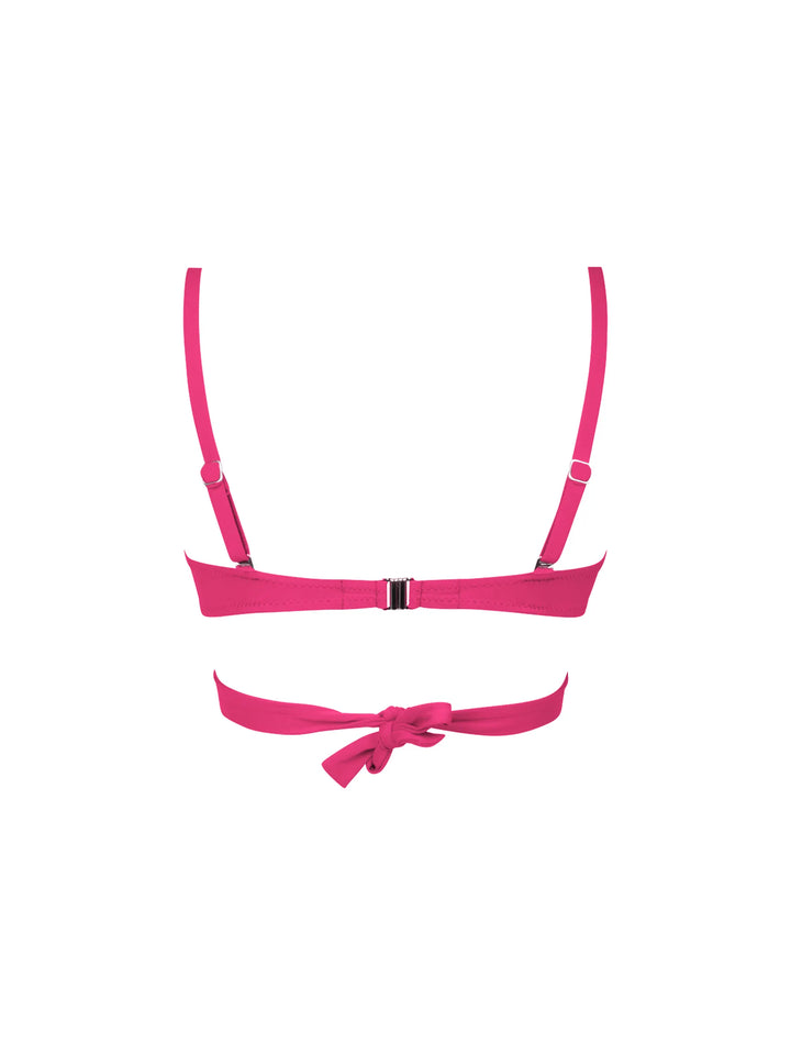 Antigel Swimwear by Lise Charmel - La Chiquissima Soft Padded Triangle Bikini With Ties Azalée Chic