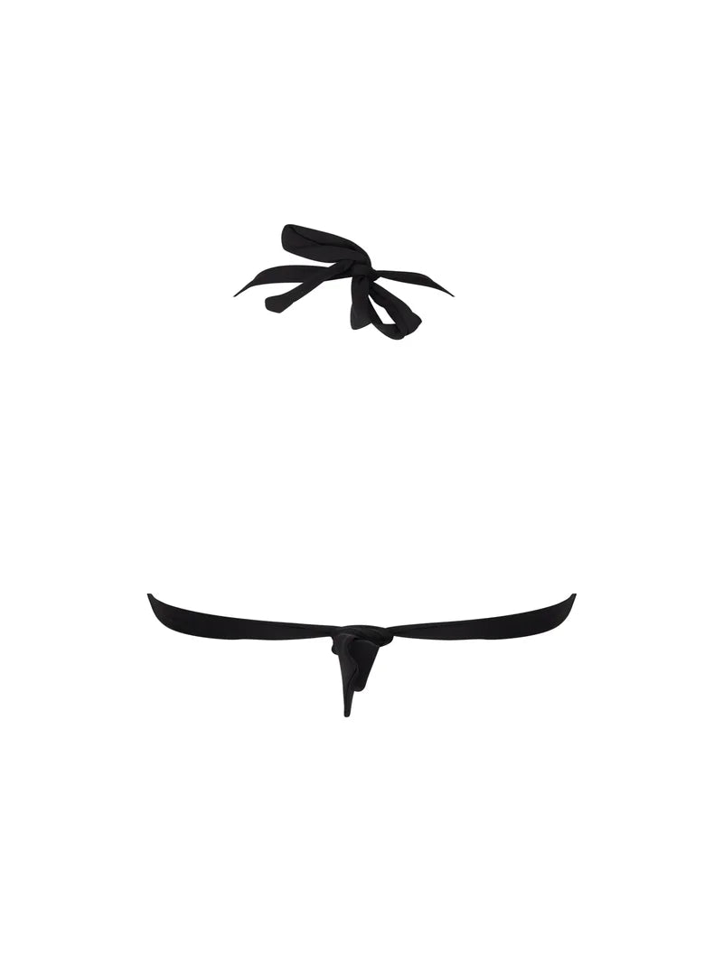 Antigel Swimwear by Lise Charmel - L Antigel Globe Triangle Soft Pad With Ties Auburn Rayé