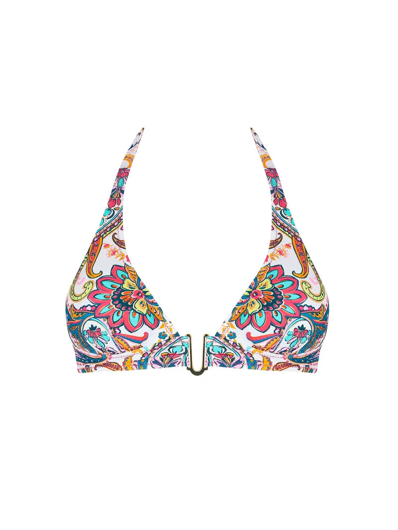 Antigel Swimwear By Lise Charmel - La Bayadere Triangle Soft Pad With Ties Blanc Flashy