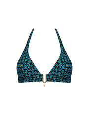 Antigel Swimwear by Lise Charmel - La Vagabonde Triangle Soft Pad With Ties Pois Soleil