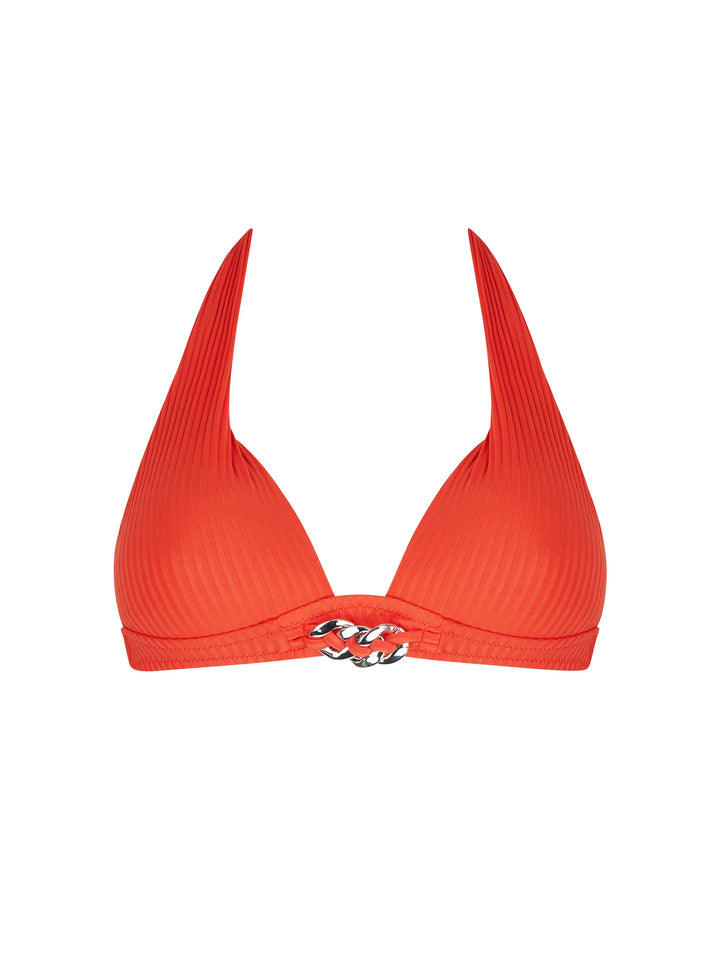Antigel Swimwear - La Stricto Chic Padded Triangle Bikini Stricto Orange