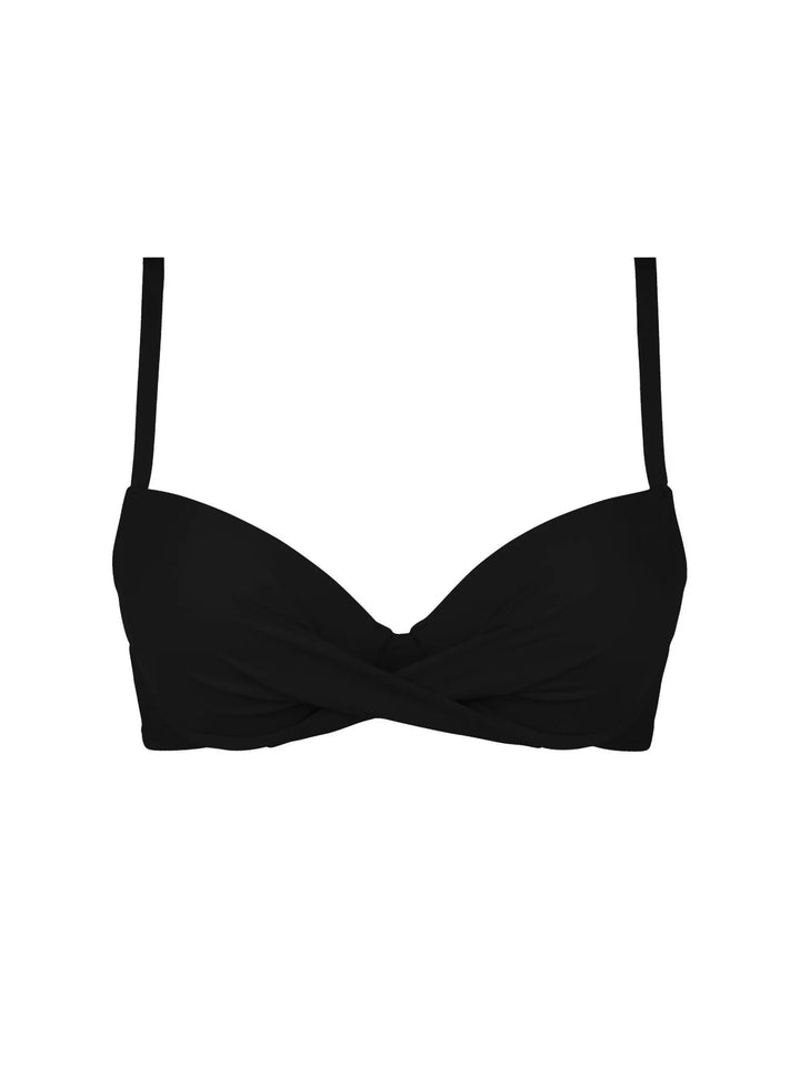 Antigel Swimwear by Lise Charmel - La Chiquissima Padded Bikini Top Noir