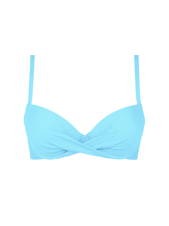 Antigel Swimwear by Lise Charmel - La Chiquissima Padded Bikini Top Turquoise Chic