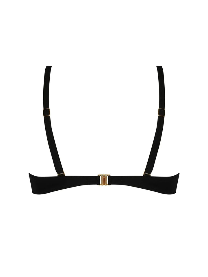 Antigel Swimwear by Lise Charmel - La Glam Tonique Padded Bikini Top Noir