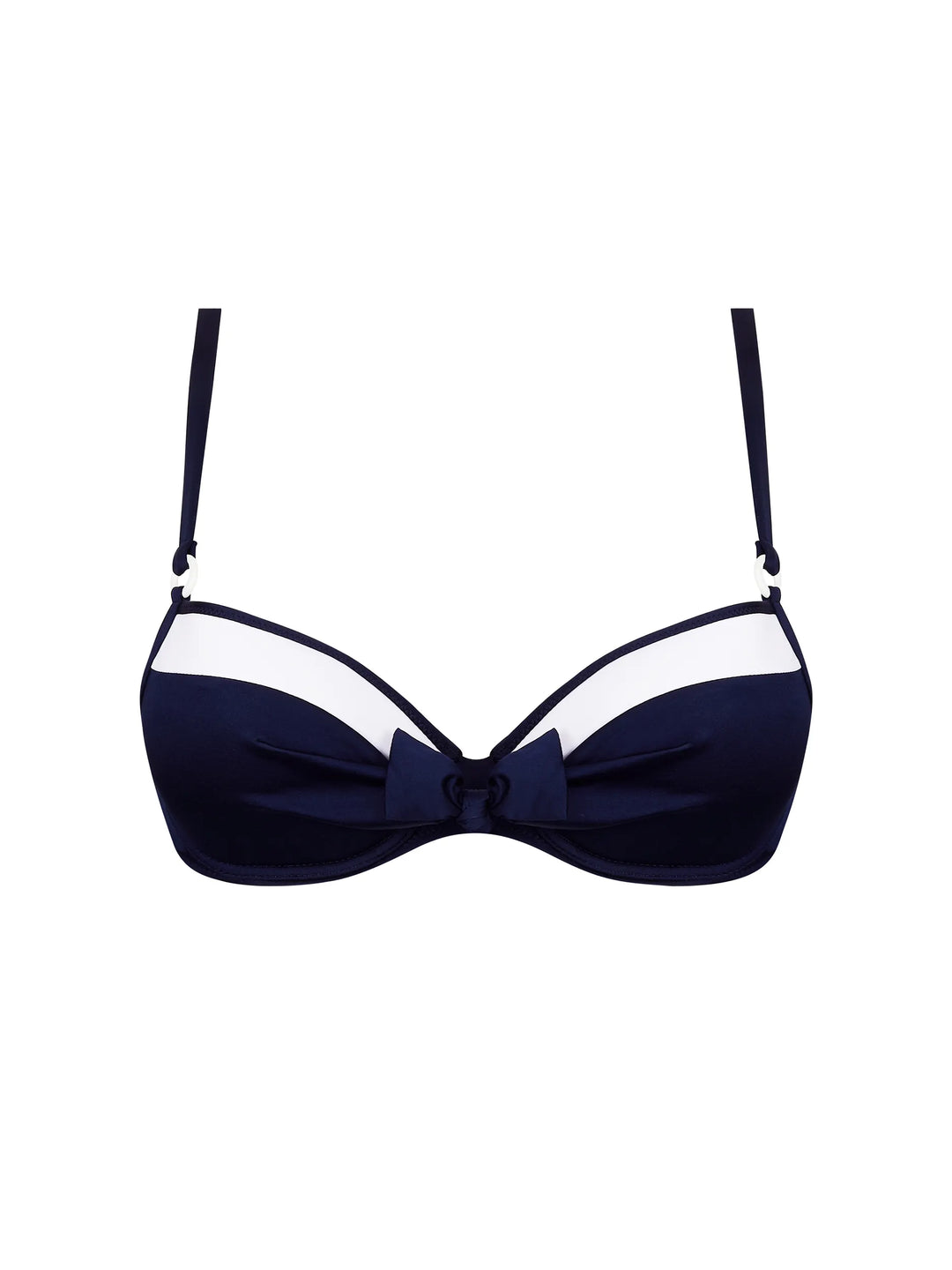 Antigel Swimwear by Lise Charmel - La Skippeuse Padded Bikini Top Marine Skippeuse