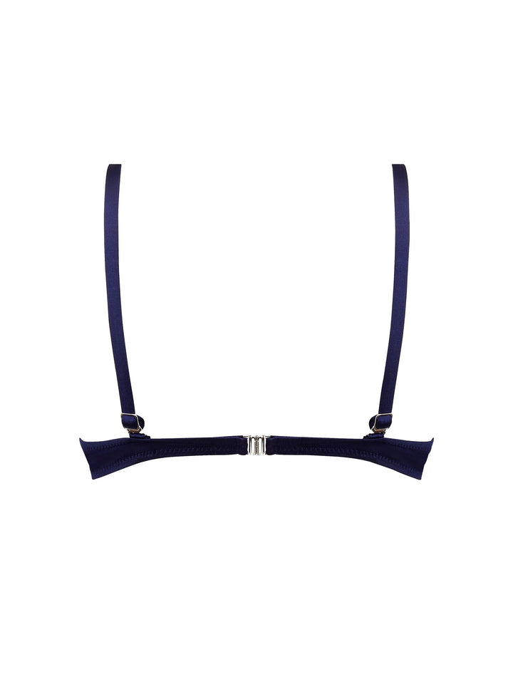 Antigel Swimwear by Lise Charmel - La Skippeuse Padded Bikini Top Marine Skippeuse