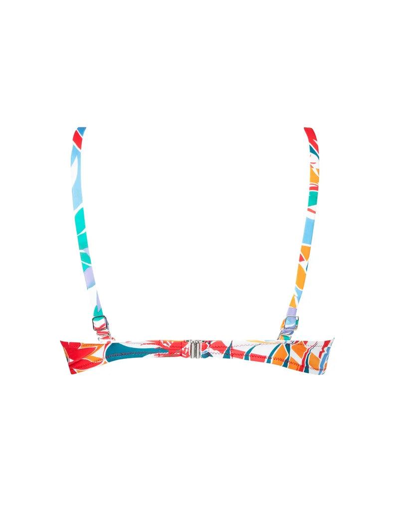 Antigel Swimwear by Lise Charmel - La Flaneuse Padded Bikini Top Papiers Decoupes