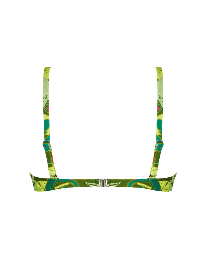 Antigel Swimwear by Lise Charmel - La Venus Nature Padded Bikini Top Vert Tropic