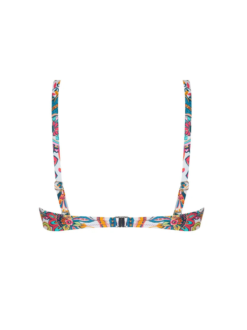 Antigel Swimwear By Lise Charmel - La Bayadere Padded Bikini Top Blanc Flashy