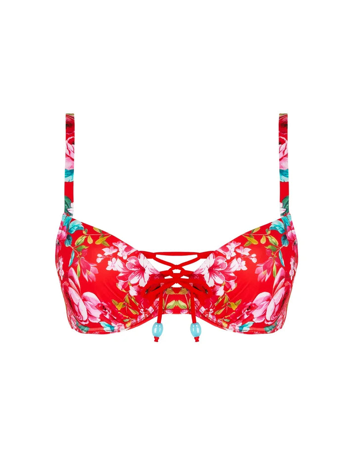Antigel Swimwear by Lise Charmel - La Cherie Forever Padded Bikini Top Rouge Cherie