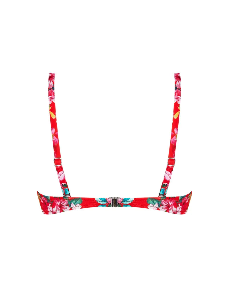 Antigel Swimwear by Lise Charmel - La Cherie Forever Padded Bikini Top Rouge Cherie